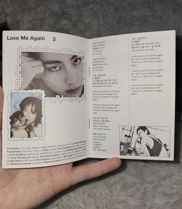 Альбом Тэхена из BTS