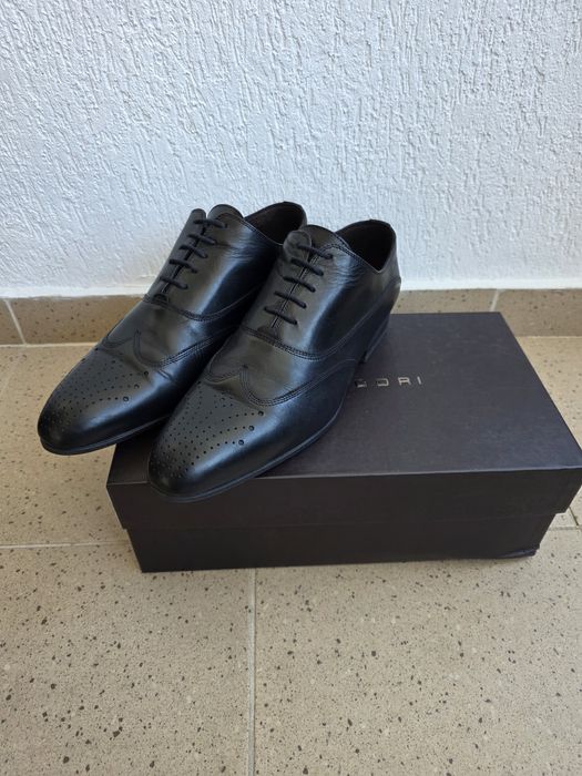 Pantofi eleganti Anna Cori Vitello Nero