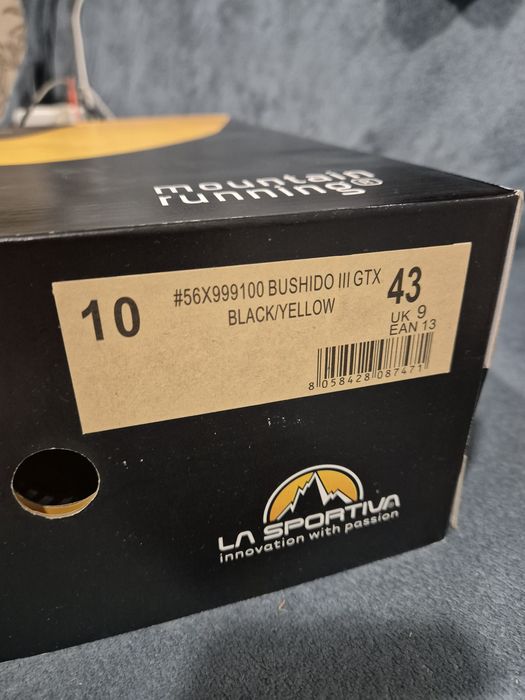 маратонки La Sportiva Bushido III GTX