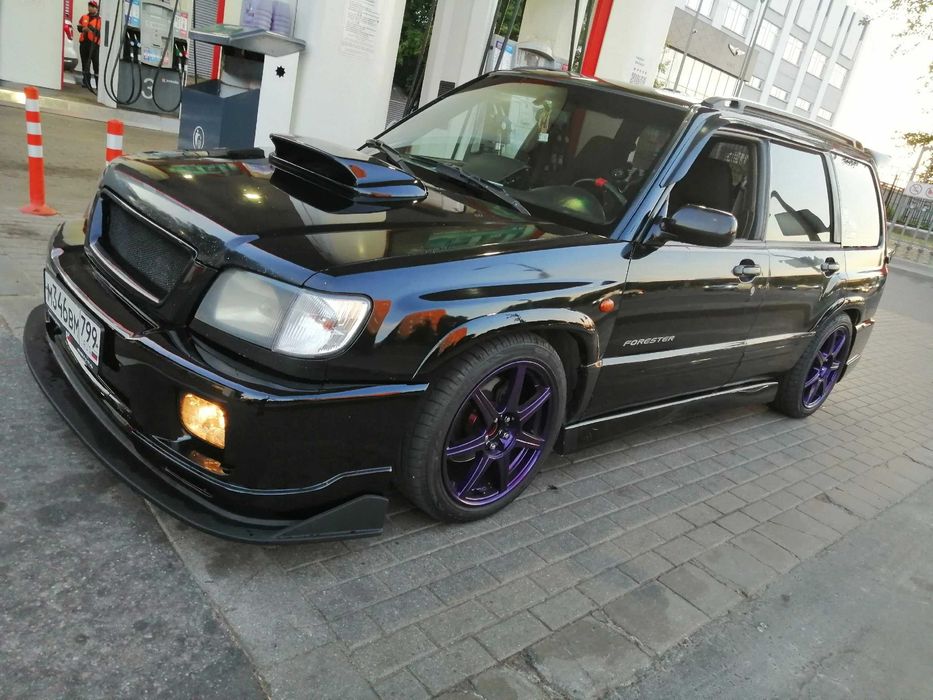 Губа Lip STI2m Subaru Forester SF