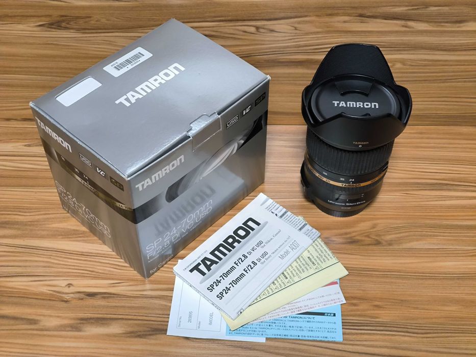 Tamron SP 24 70mm F/2.8 Di VC USD за Canon EF