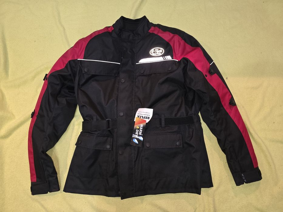 Ново мъжко текстилно мото яке Gear Tech, размер 3XL.
