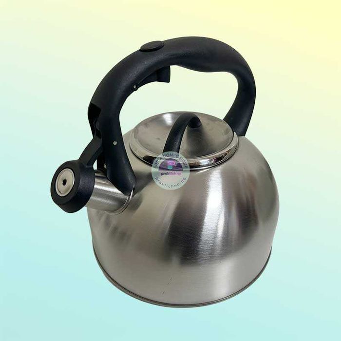 Чайник от неръждаема стомана FLORIA 3 л – полиран външен вид