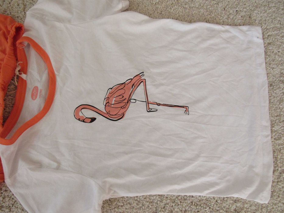 Нова лятна трикотажна детска пижама за момиче 134/140