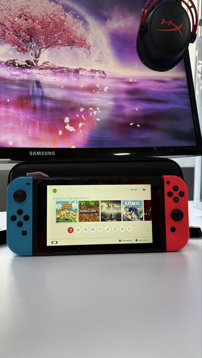 прошитая Nintendo Switch Standart Kefir 128Gb
