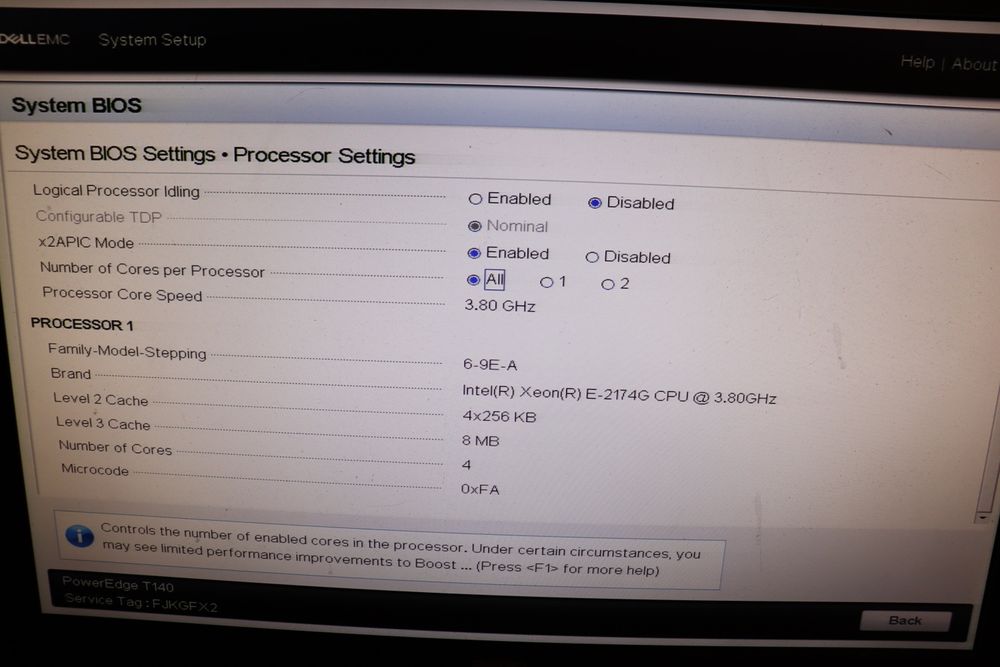 Procesor Intel Xeon E-2174G 4 Core/ 8 Threads 3.8-4.7GHz TDP 71W  Intel UHD P630 LGA1151