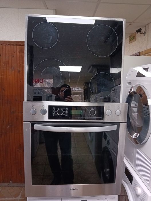 Иноксова печка за вграждане Миеле Miele с 2 години гаранция!