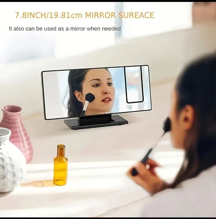 Будильник зеркальный проекционный