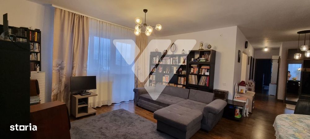Apartament 3 camere mobilat 92 mp etaj 3 bloc nou zona Rahovei Sibiu