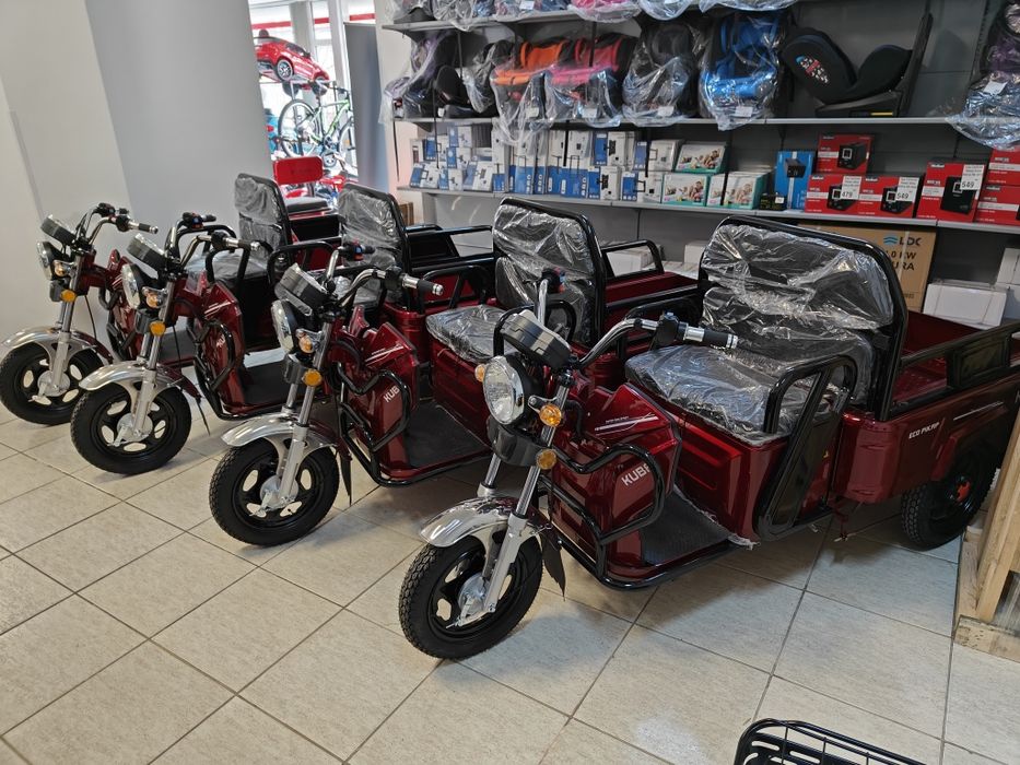 Tricicleta DELUXE PIKAP cu Bena, NOU 2026 Dealer AUTORIZAT Fara Permis !