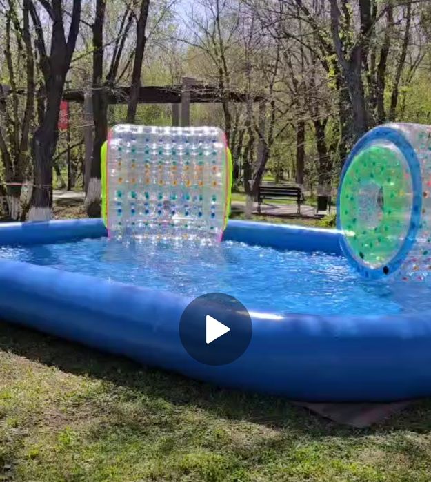 ЗОРБ. РОЛЛЕР. Цилиндр.  Водный аттракцион