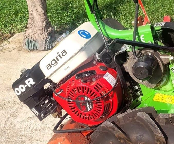 Motocultor cu plug si freza