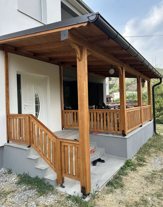 Pergole si terase de gradina la super pret