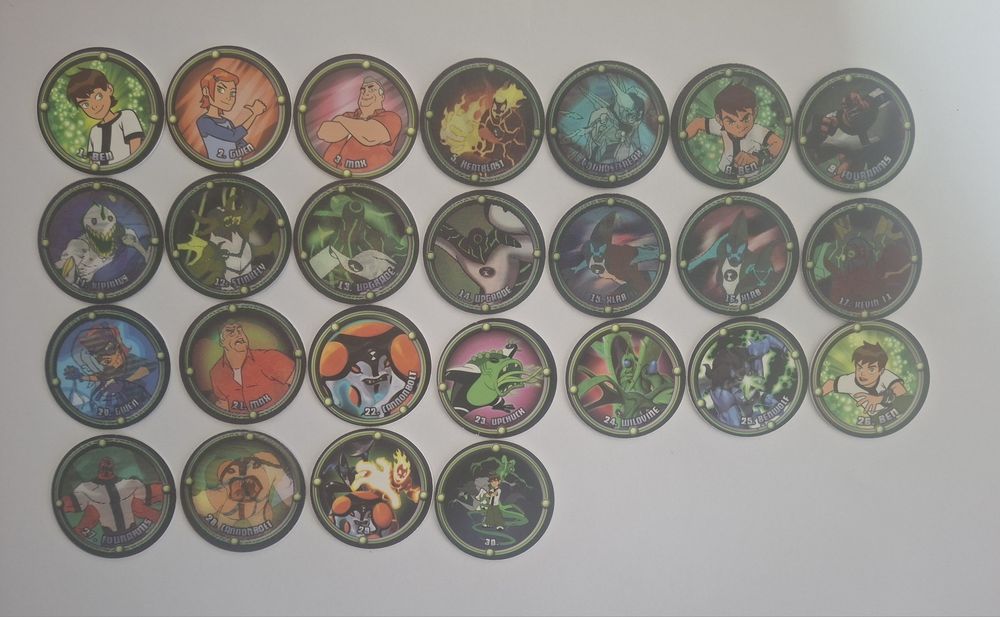 Ben 10 tazo colecție