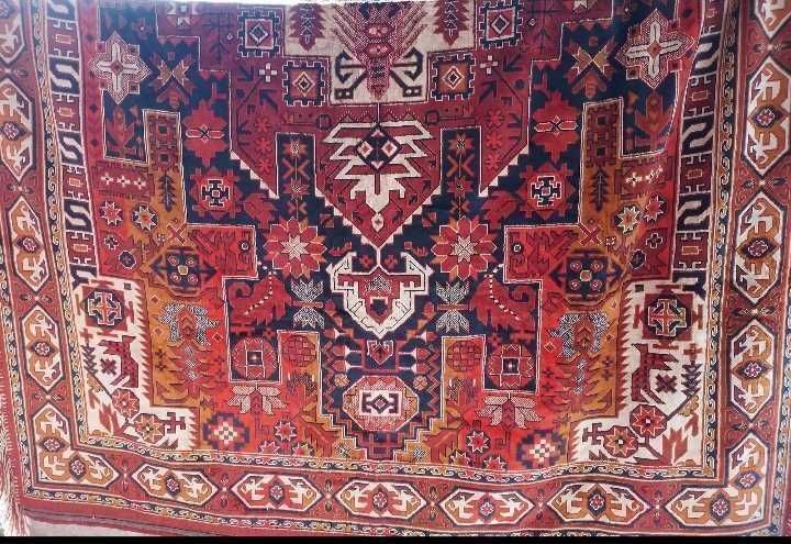 Cuvertură persană frumoasă 200 × 144 cm. Bună pt. cadou