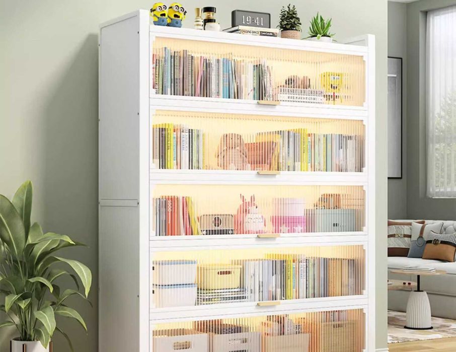 Shkaf kitoblar uchun optom\Книжный шкаф и полки для дома и для работы