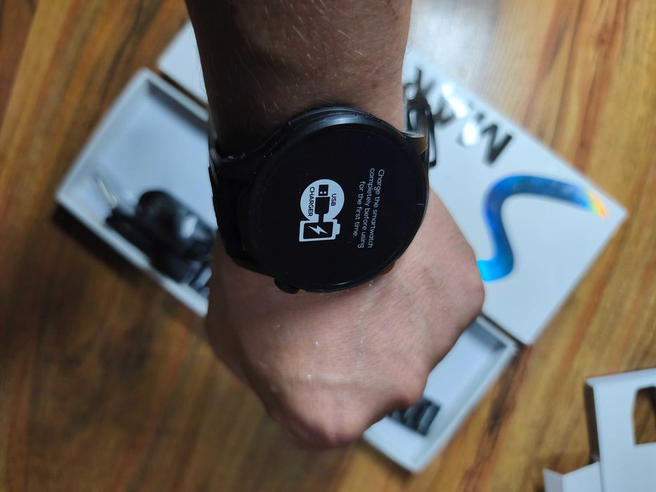 Унисекс Часовник Smart Watch AK90, Фенер, 1000mAh Батерия, 2 верижки
