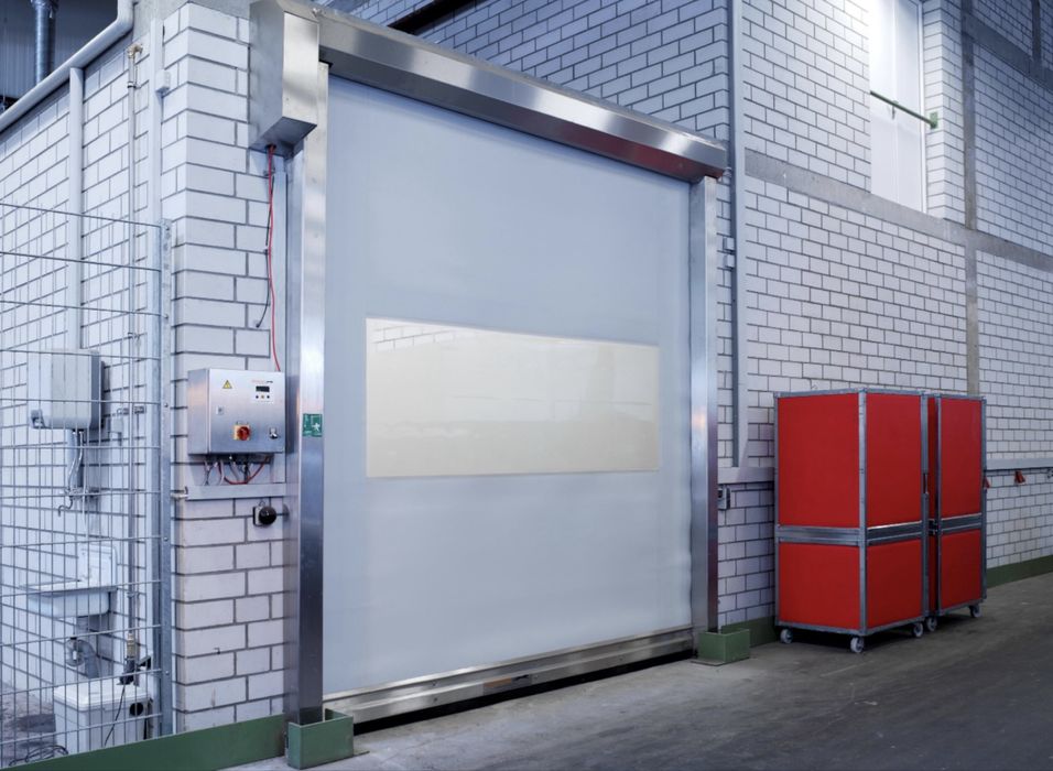 Скоростные быстрые ворота для пищевого производства и фабрик| Германия