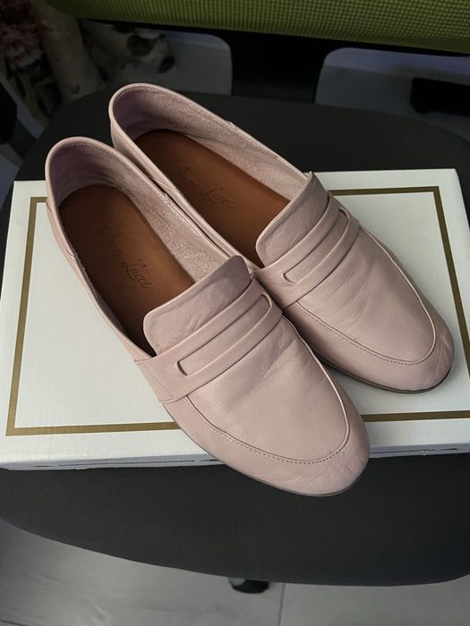 Mocasini din piele naturala 36