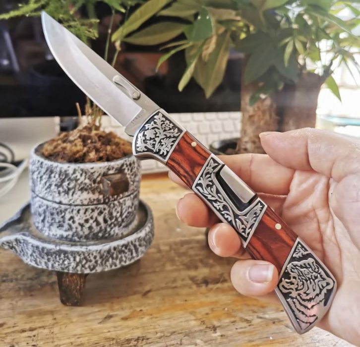 ловен нож сгъваем джобен за къмпинг Columbia A3207-A 23см