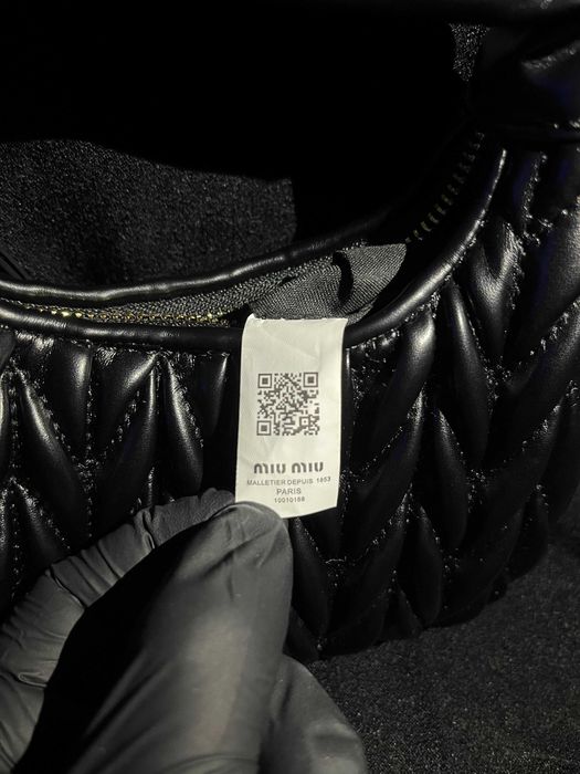 Geantă hobo Miu Miu Wander