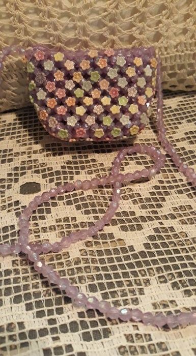 Детски -Портмоне и чанта от мъниста