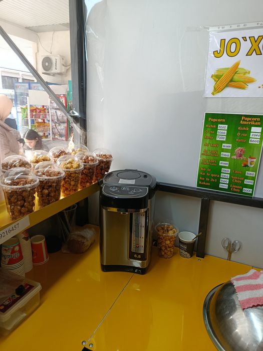 Biznes sotiladi johori popkorn johori kofe