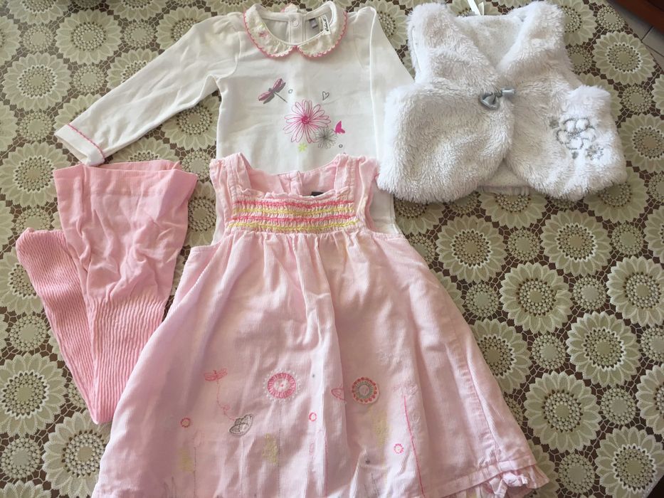 Комплект / Лот 4 бр момиче 6 месеца Оrchestra