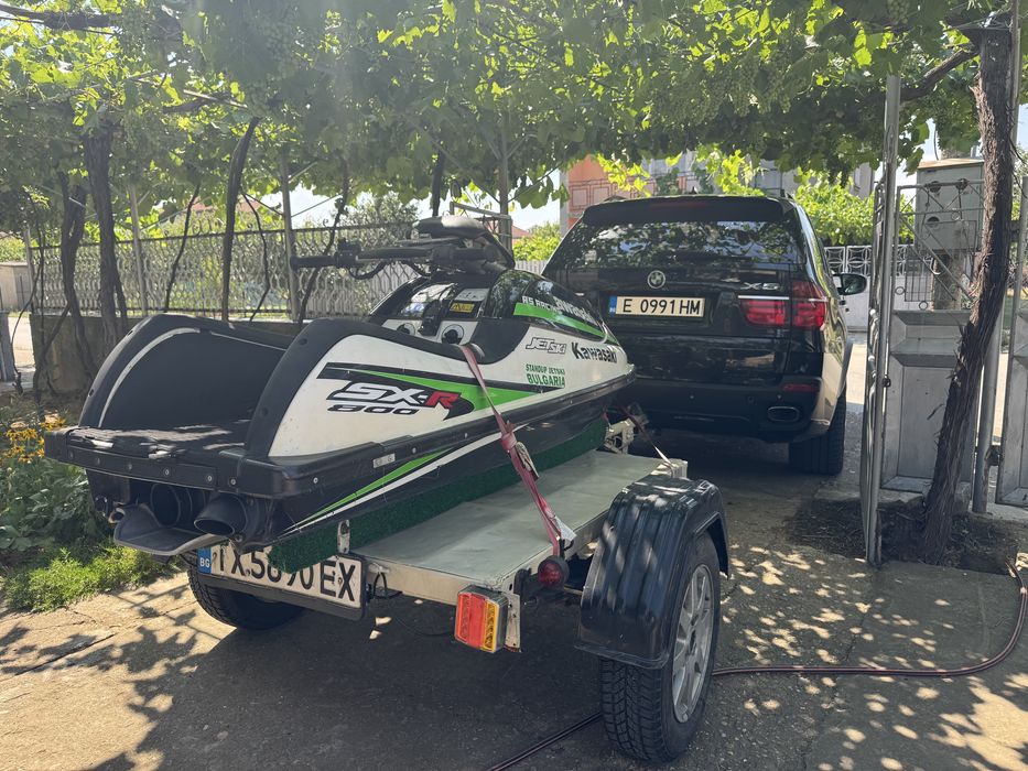 Джет Kawasaki sxr800 с колесар