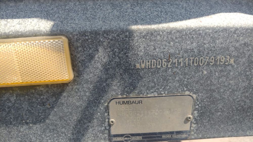 Vând Remorca Humbaur o.600km