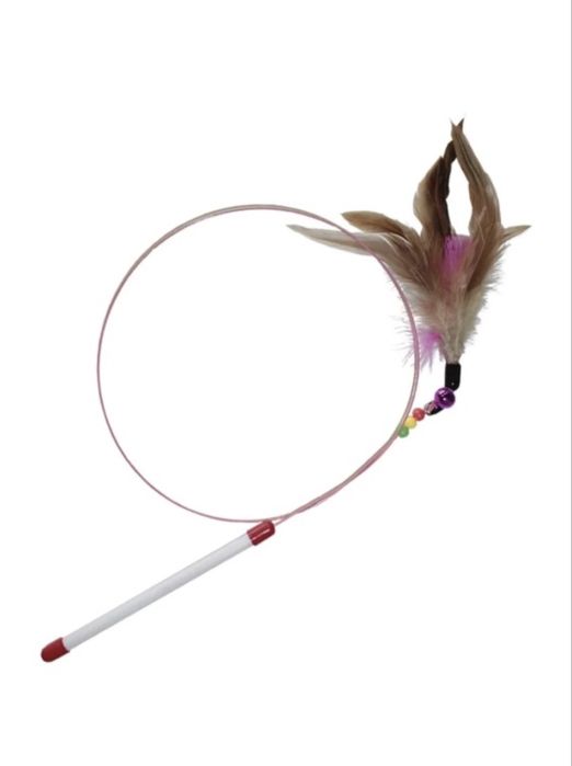 Лучшая игрушка для питомца (кошки/кота) дразнилка перо