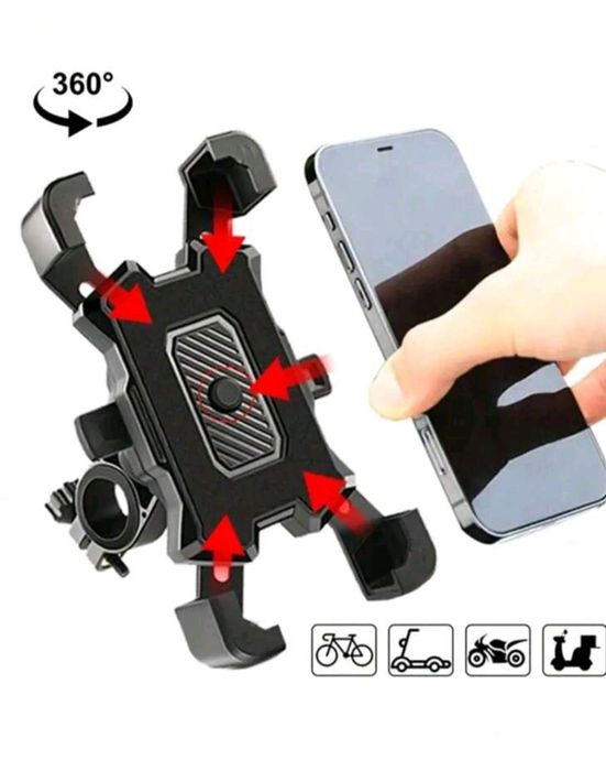 Два вида стойки за телефони за велосипеди