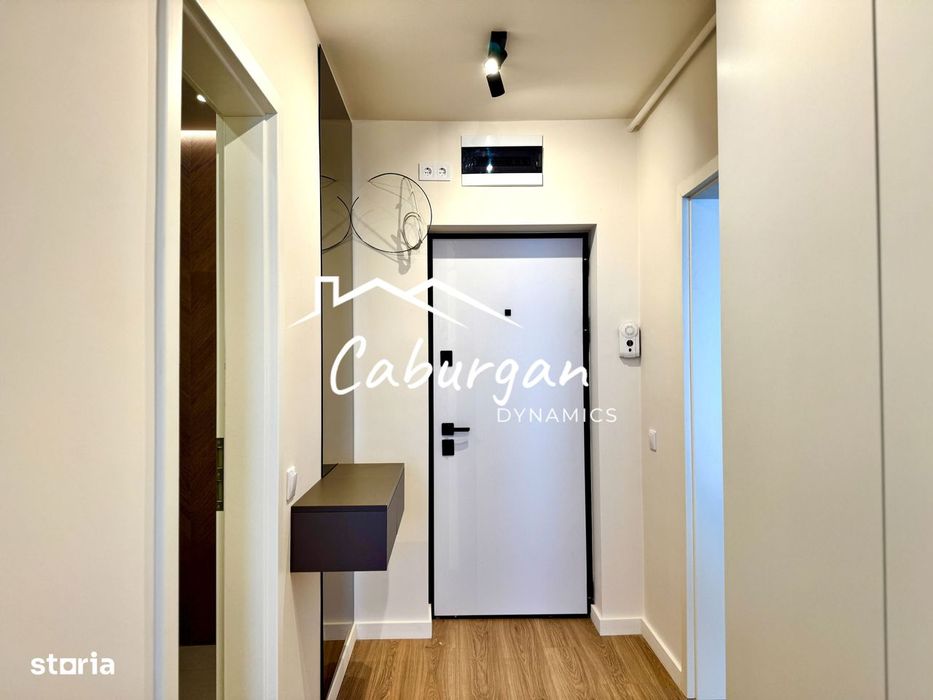 Garsoniera renovata, 36mp utili+balcon, etaj 3/4, reper Promenada Mall