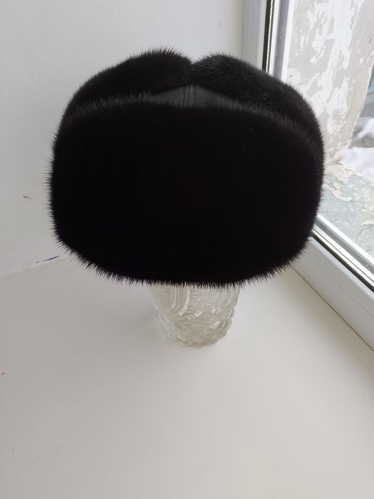 Продам мужскую норковую шапку ушанку