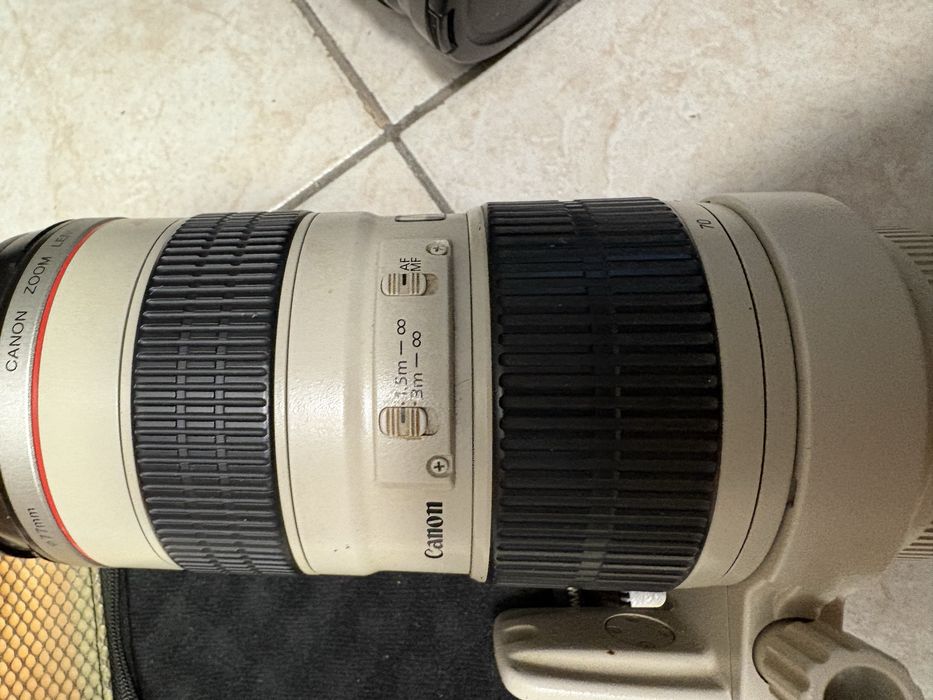 Фотоапарат Canon с два обектива Canon