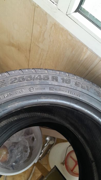 Покрышки 255/45R 18 99Y б/у
