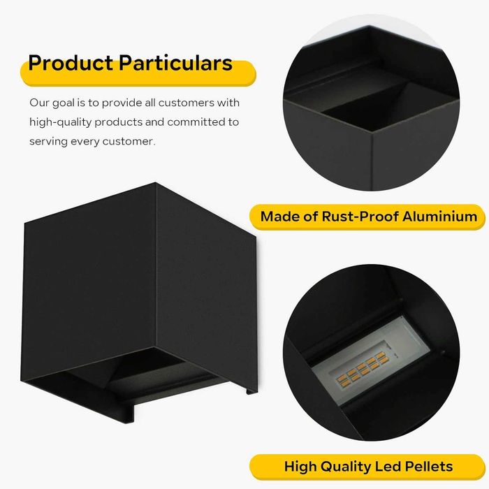 РАЗПРОДАЖБА! LED външна лампа - Up & Down