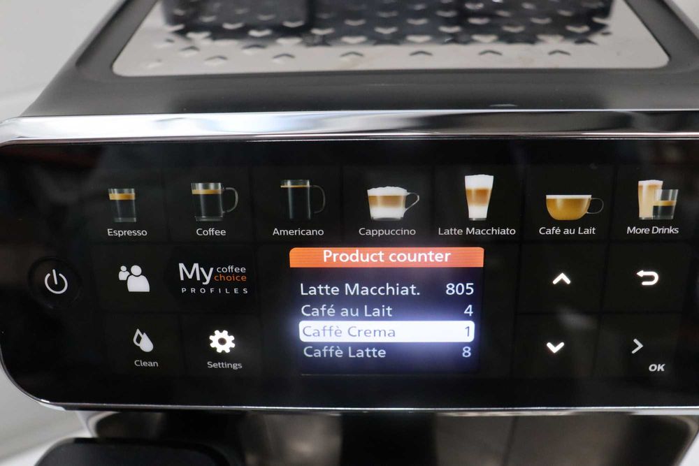 Кафеавтомат Philips Series 5400 LatteGo EP5441, Кафемашина 1.8L, 15Bar