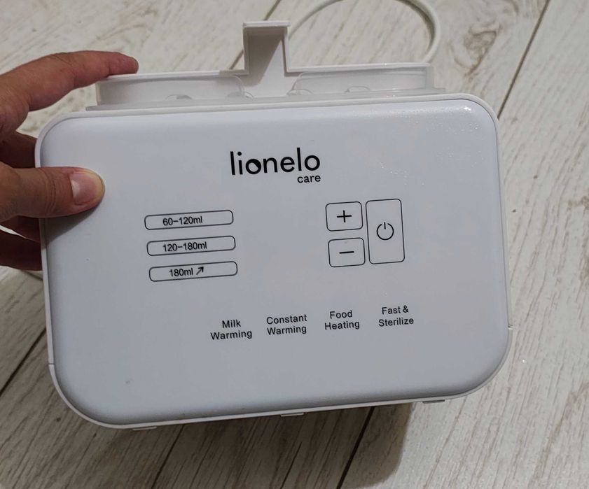 Incalzitor Sterilizator pentru 2 biberoane, Lionelo, 3 - 5 min