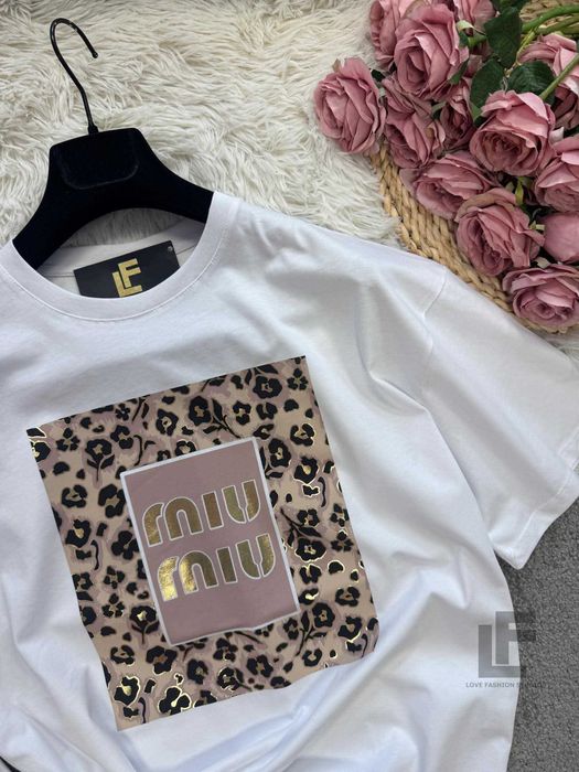 Ново! Тениски Guess, Miu Miu оверсайз модели в различни цветове