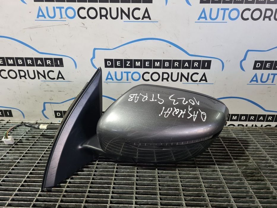 Oglinda stanga Nissan Qashqai J11 2013 - 2017 4 Usi GRI (1023) Rabatabile Lovita capac ...
