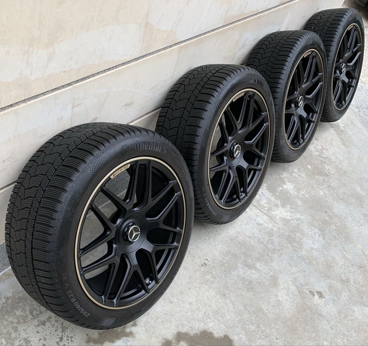 Оригинални джанти Мерцедес Г класа АМГ G63 AMG 5X130 зимни гуми BRABUS