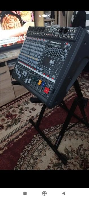 Se vinde Mixer DINACORD POWER MATE 600-3 activ