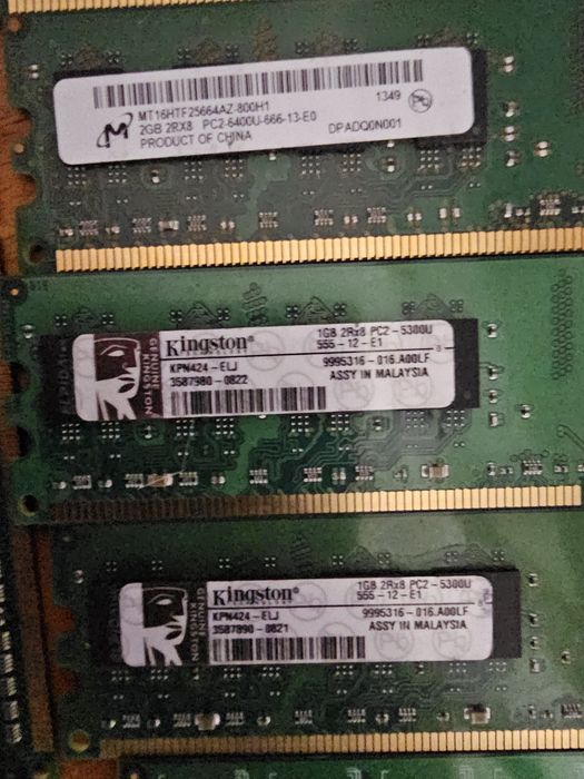 Vând rami ddr2 și ddr3