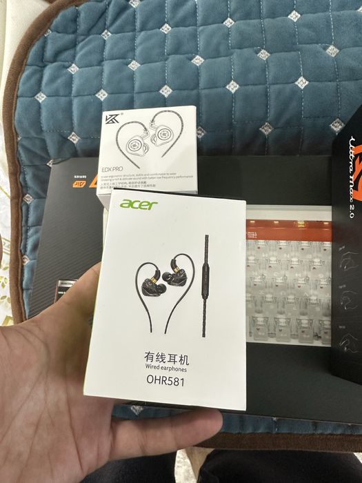Коврик+iem наушники