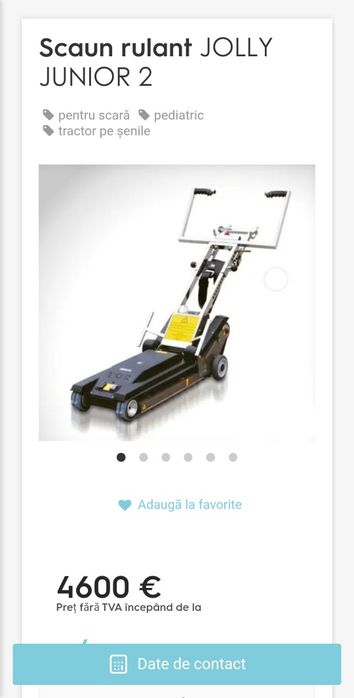 TGR JOLLY STANDARD lift de urcat si coborit scarile