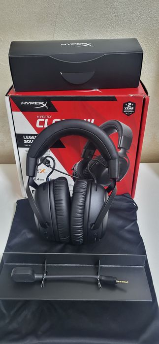 Casti Gaming Wireless HyperX Cloud III, DTS Headphone:X Spatial Audio,