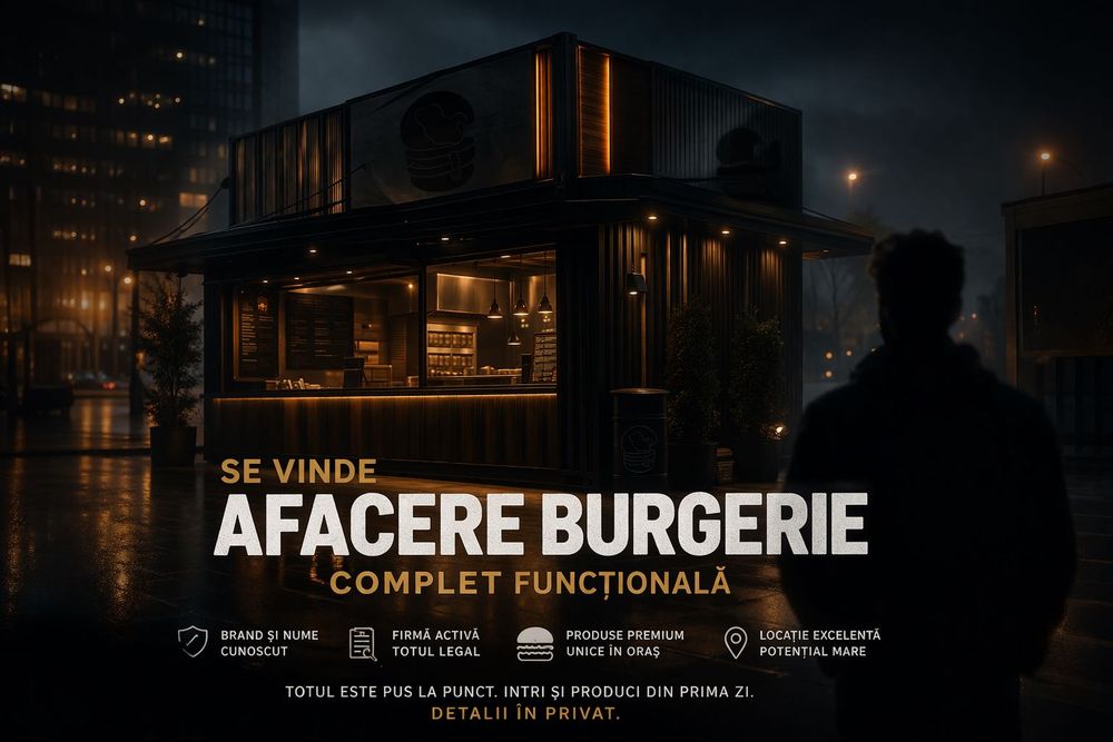 Vând afacere la cheie