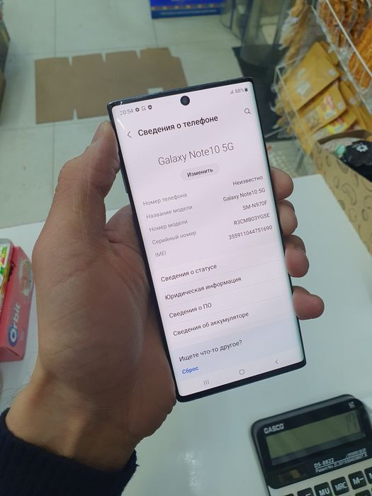 Samsung Note 10 5G 12/256Gb продам