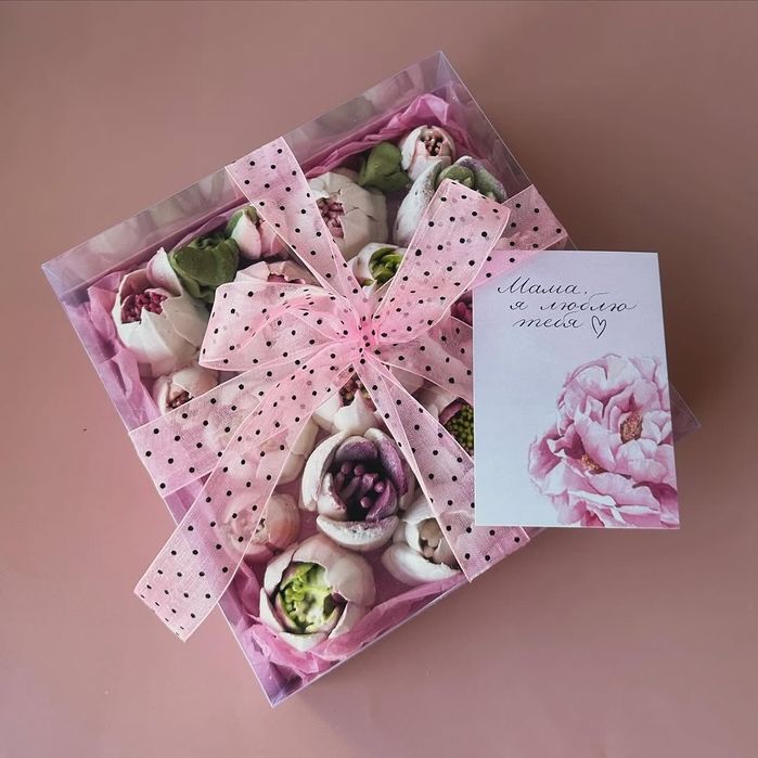 Цветы из зефира. Караганда. Зефир.